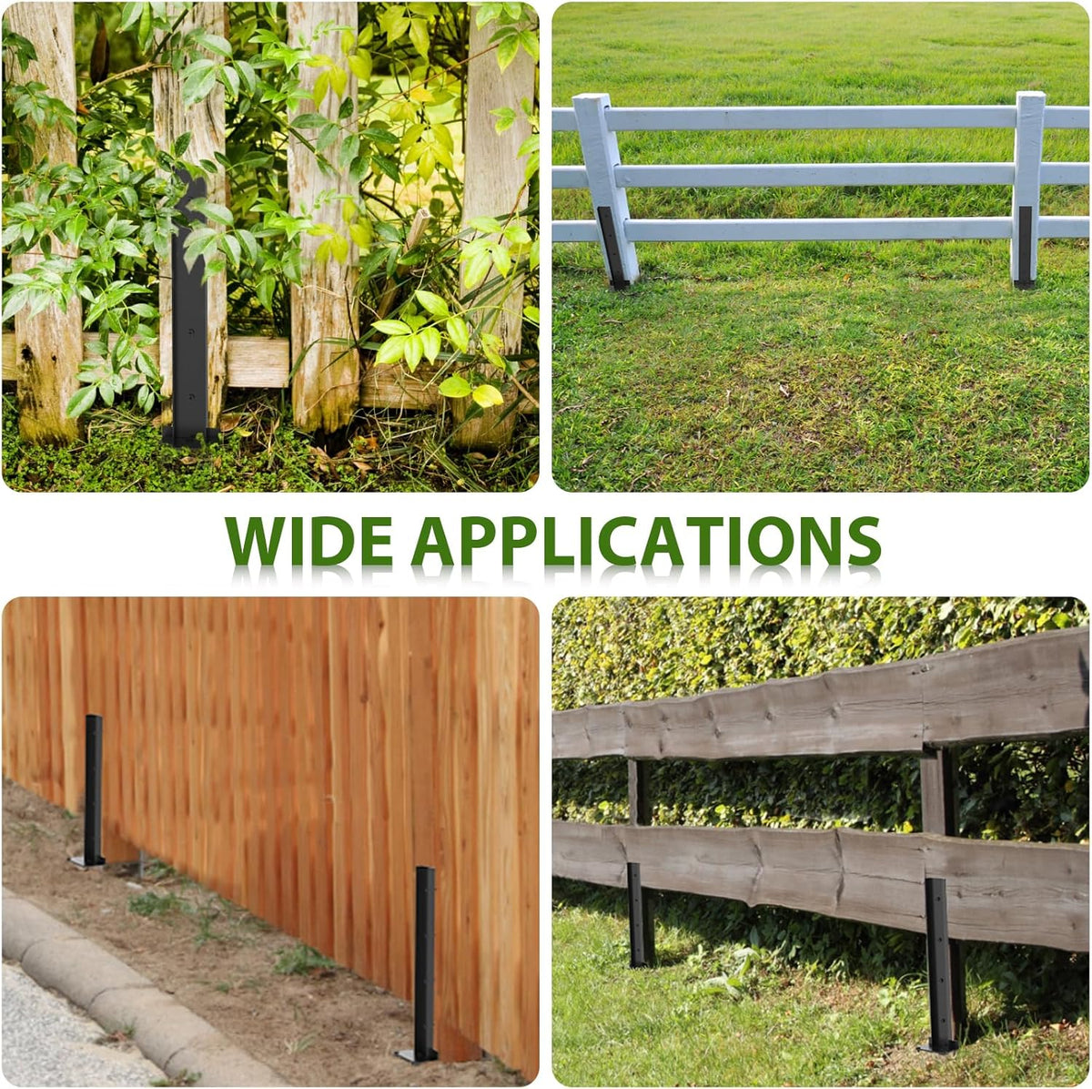 Heavy Duty Steel Fence Post Repair Kit Y367069