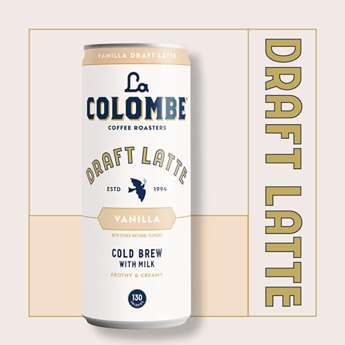 Mocha Draft Latte, 11 fl oz Cans (Pack of 12), Cold Brew G49296