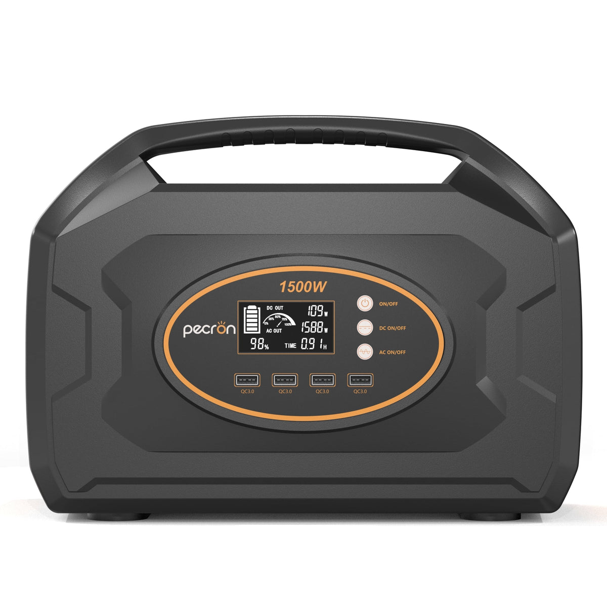 Portable Power Station 1461Wh 1500W AC Outport Solar Generators X133944