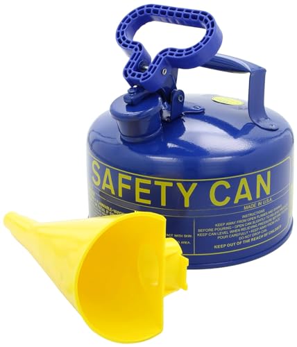 5 Gallon Red Galvanized Steel Safety Gas Can with Flame Arrester and Self-Closing Lid H28558