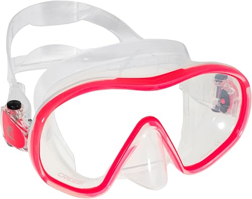 Single Lens Frameless Scuba Mask & Dry Snorkel A255