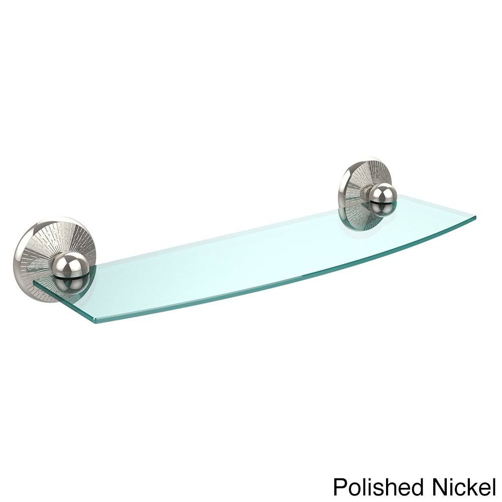 18 inch Glass Shelf Oil Rubbed Bronze S7395