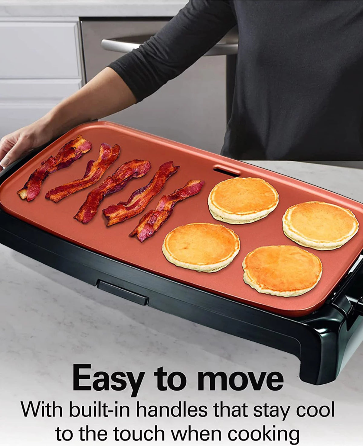 Nonstick Ceramic Electric Griddle P80577
