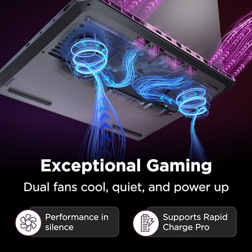 15.6" FHD Gaming Laptop, AMD Ryzen 7 8845HS, 16GB RAM, 512GB SSD, Luna Grey L3189