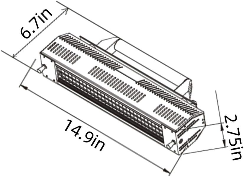 Infrared Paint Curing Lamp O146