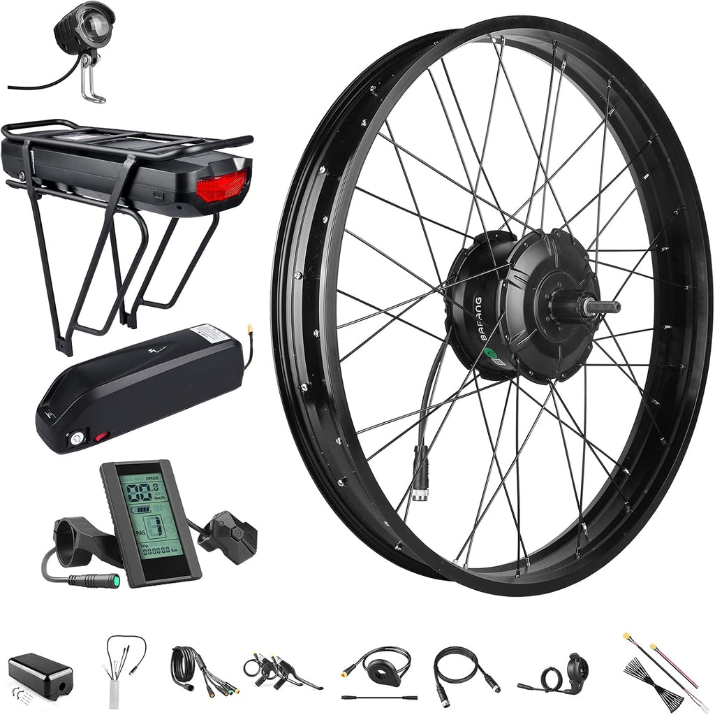 48V 1000W Rear Hub Motor Ebike Conversion Kit for 26 Fat Tire Bikes E598890