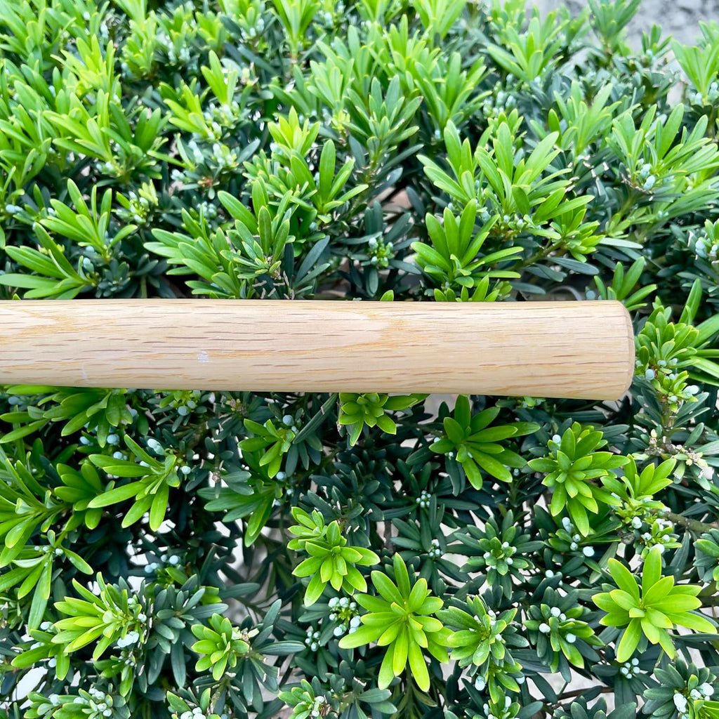 14 Inch Wide Japanese Carbon Steel Garden Hoe with Oak Wooden Handle S4379