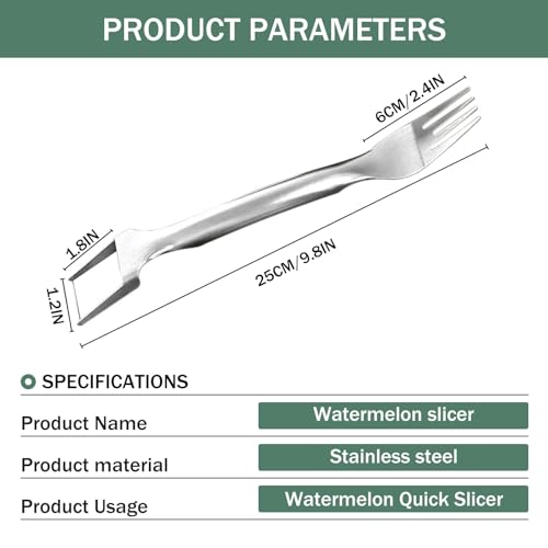 2-in-1 Stainless Steel Fruit Cutter S665