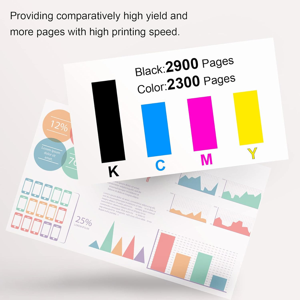 5 Pack Compatible Toner Cartridge Replacement A846993
