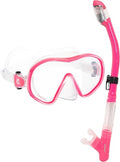 Single Lens Frameless Scuba Mask & Dry Snorkel A255