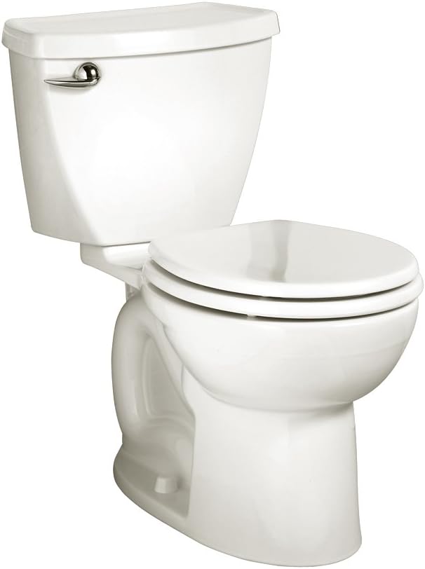 White Round Front Two-Piece Toilet W860217