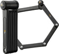 Heavy Duty Hardened Steel Folding Bike Lock with Mounting Case and Two Keys I62812