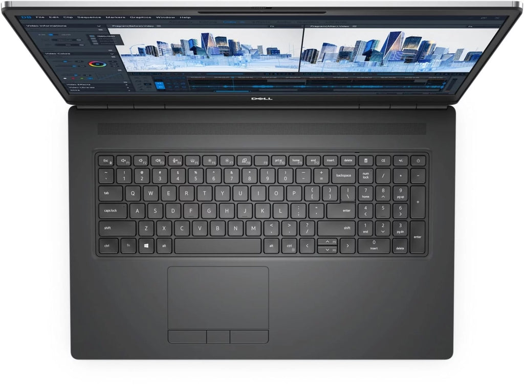 Restored Dell Precision 7000 7760 Workstation Laptop 17.3" FHD Core i9 - 2TB SSD + 1TB SSD - 32GB RAM - RTX A4000 8 Cores @ 5 GHz - 11th Gen CPU - 8GB GDDR6 Y970