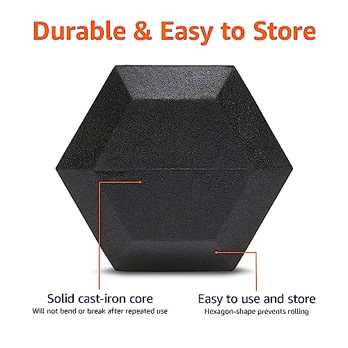 Rubber Hex Dumbbell Hand Weight K205