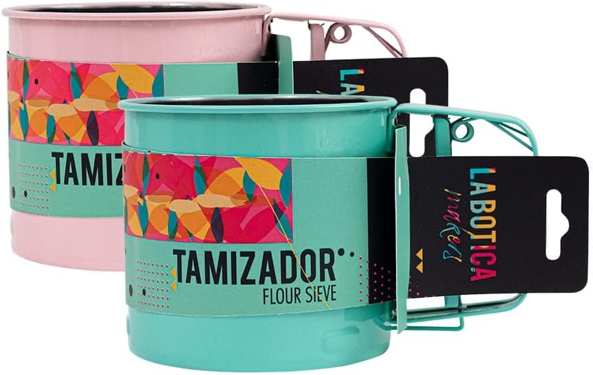 Pink Stainless Steel Hand-held Flour Sifter H6470