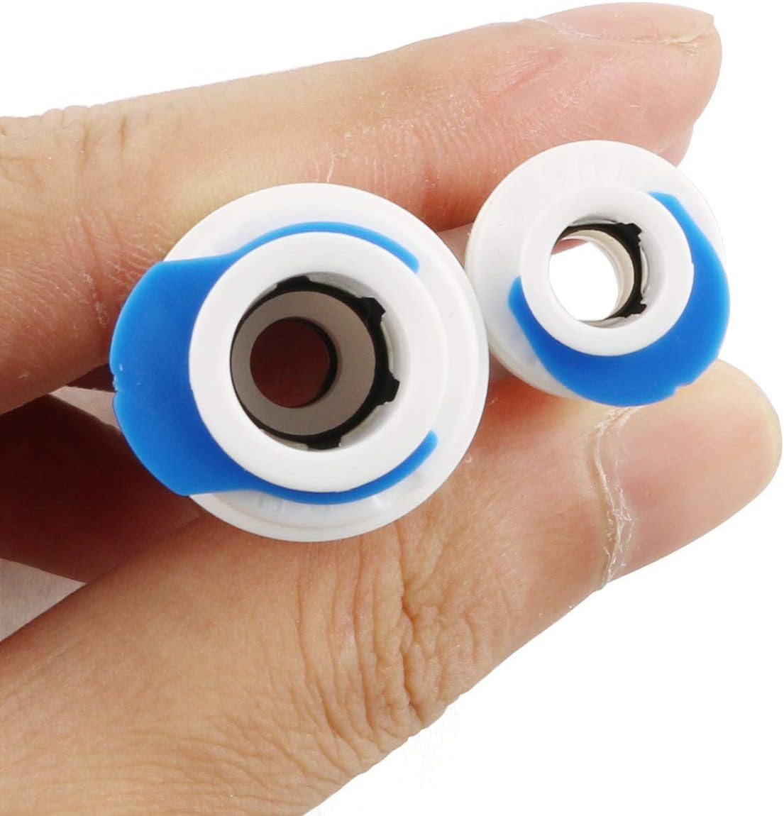 5PCS 1/4inch to 3/8inch OD Quick Straight Push Connector Water Tube Pipe Fitting Kit Z51267