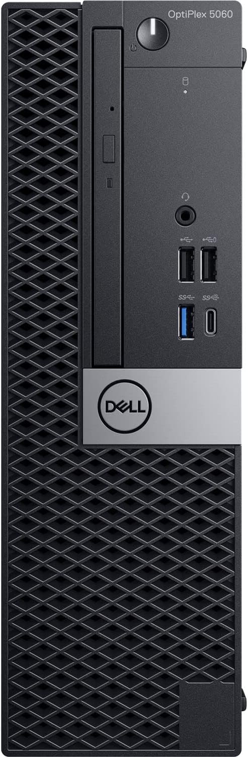 Dell Optiplex 5060 Desktop Computer Hexa Core Intel i5 16GB DDR4 RAM 250GB SSD Windows 11 Professional Black Y2109