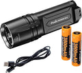 5000 lumens Tactical Flashlight with Batteries and USB Charger B5263