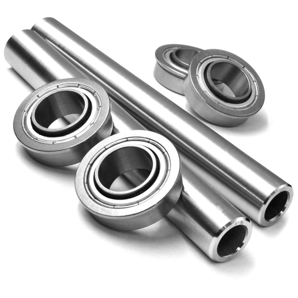 2 Kits Stainless Steel Front Wheel Axle & Bearing Conversion S35679
