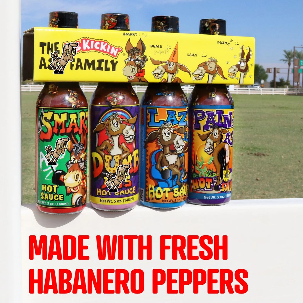 5oz. 4 Pack Hot Sauce Gift Set G50160