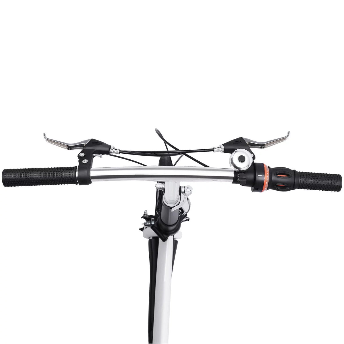 White 20 Inch 7 Speed Folding Bicycle Z19639