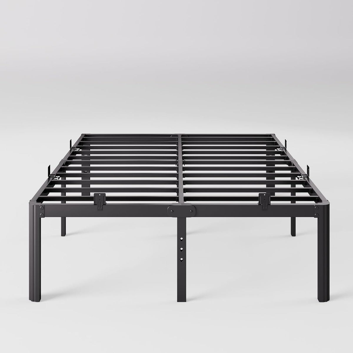 14in High King Platform Bed Frame with Mattress Slide Stopper N520717