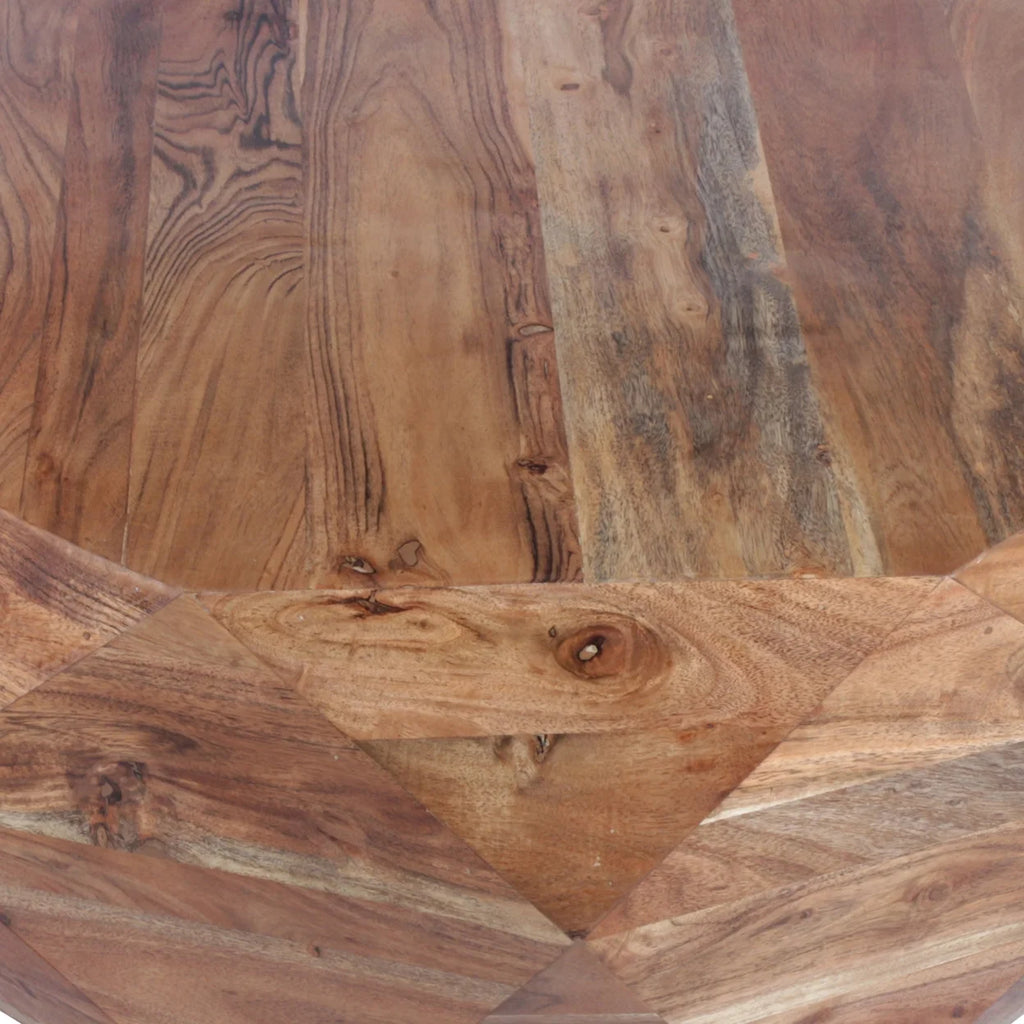 33 Inch Acacia Wood Coffee Table W5102