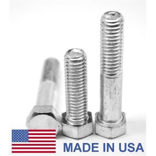 0.5in. -13 x 7 in. PT Coarse Threaded Grade 8 Hex Cap Screw, Alloy Steel Yellow - Zinc Plated - 45 Piece B297
