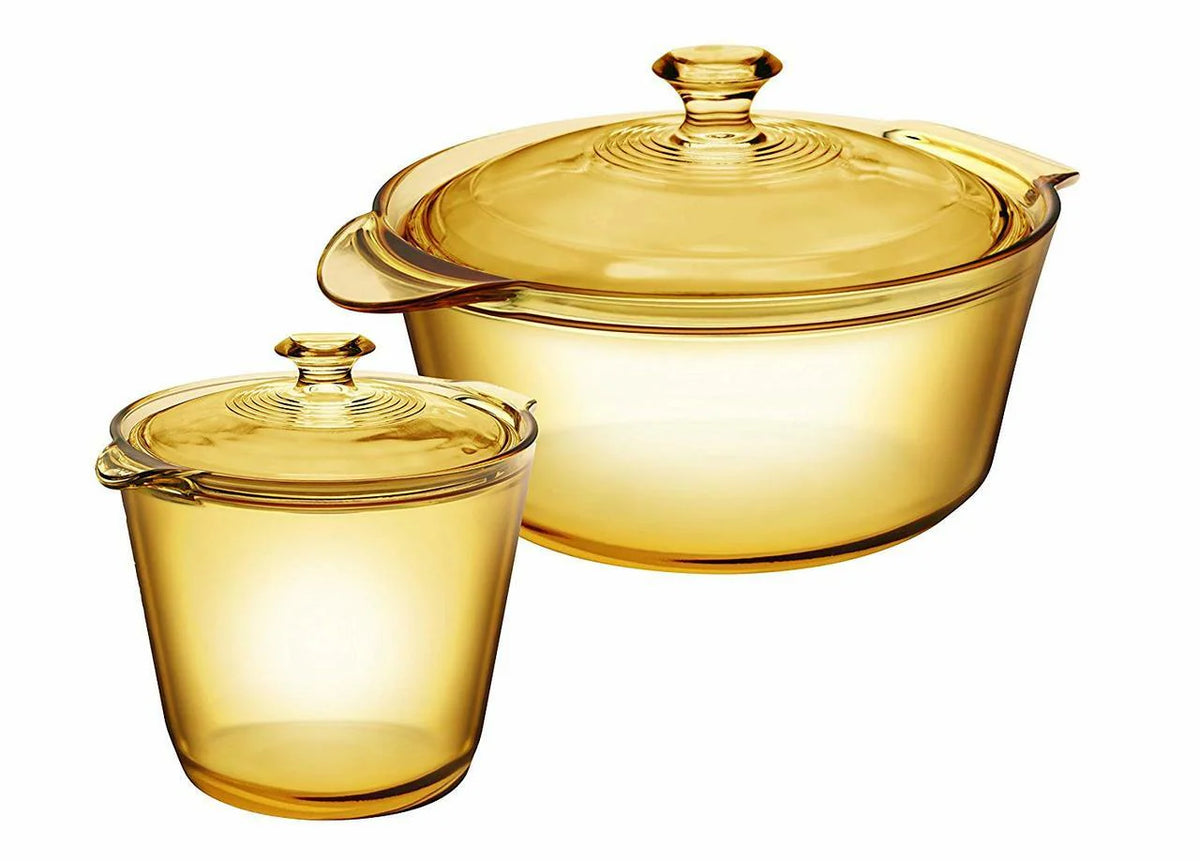 Glass 4 Piece Cookware Set J5407