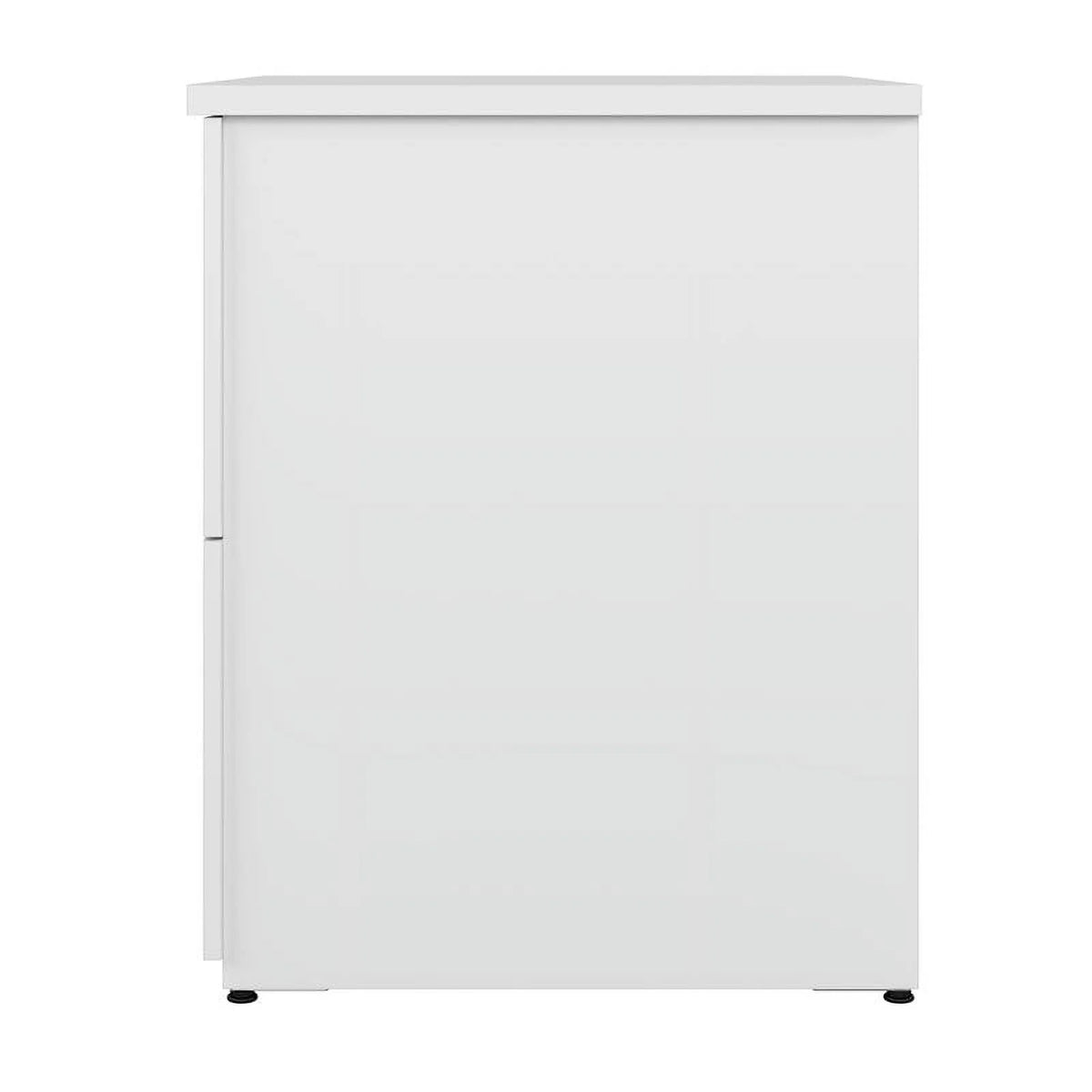 2-Drawer Engineered Wood Lateral File Cabinet in Pure White K85217