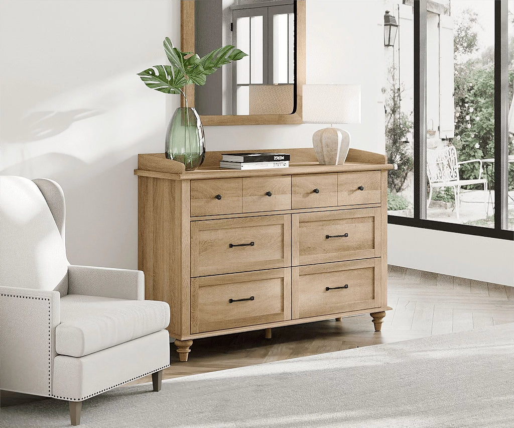 Wood Kids Dresser with 6 Drawers V897011