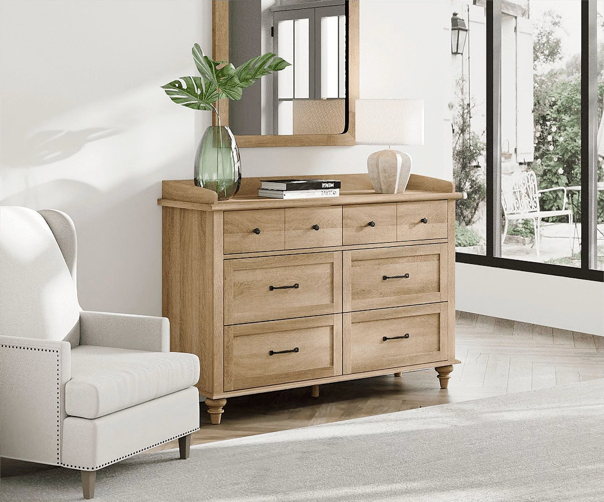 Wood Kids Dresser with 6 Drawers V897011