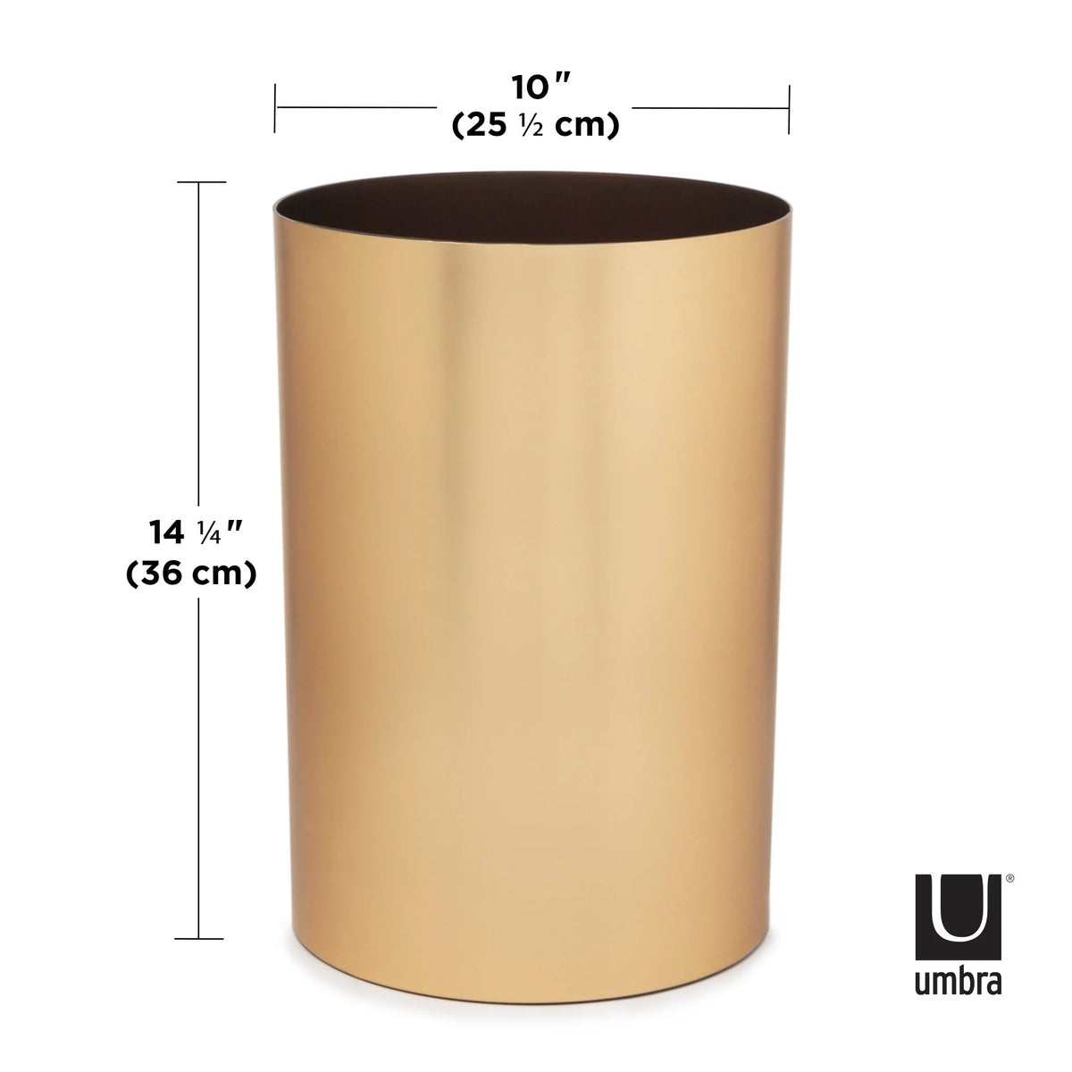 4.5 gal Open Top Bathroom Trash Can S29441