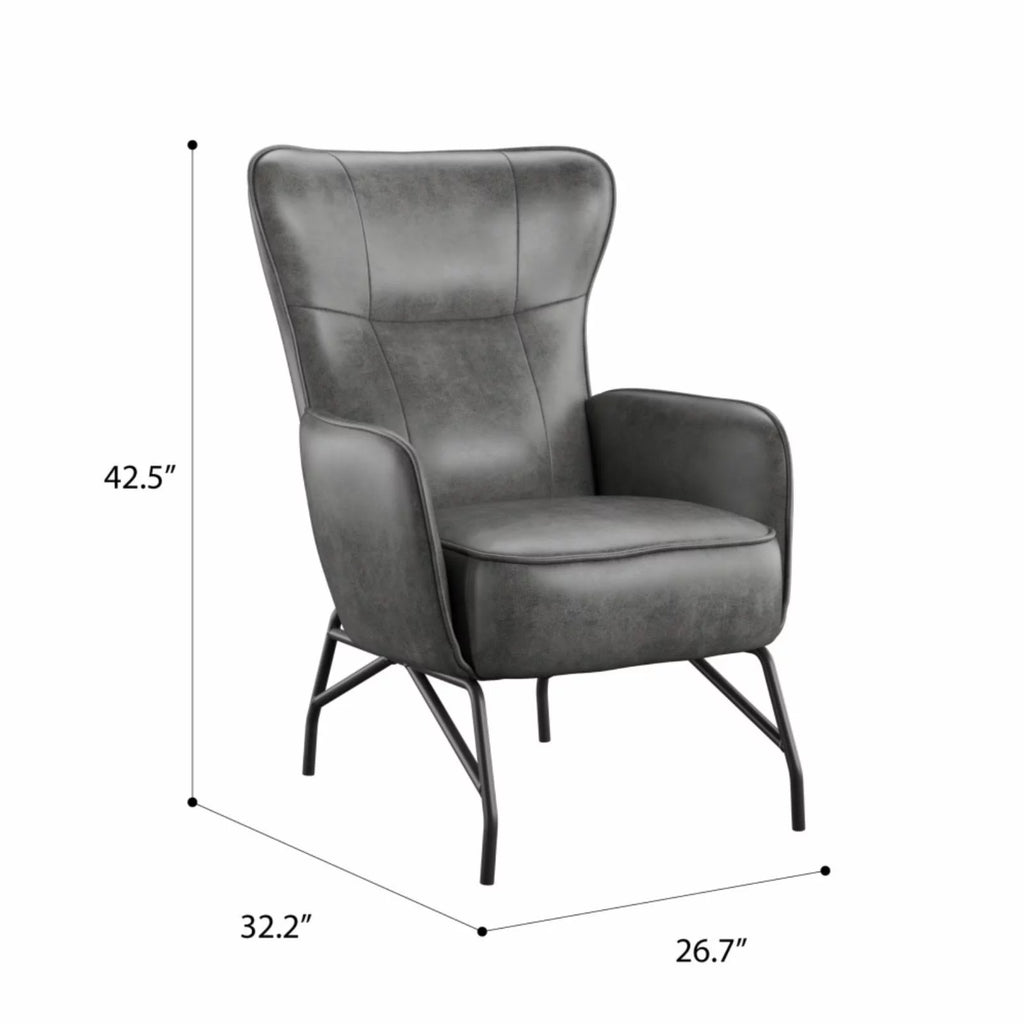 Charcoal Accent Chair Y3241