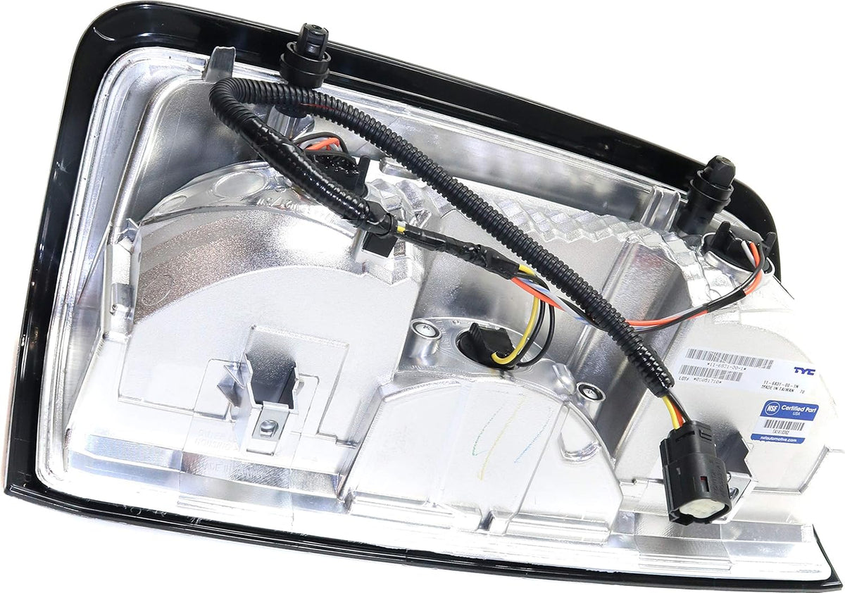 Tail Light Assembly for 2015-2019 GMC Canyon Clear Red Lens Passenger Side L513