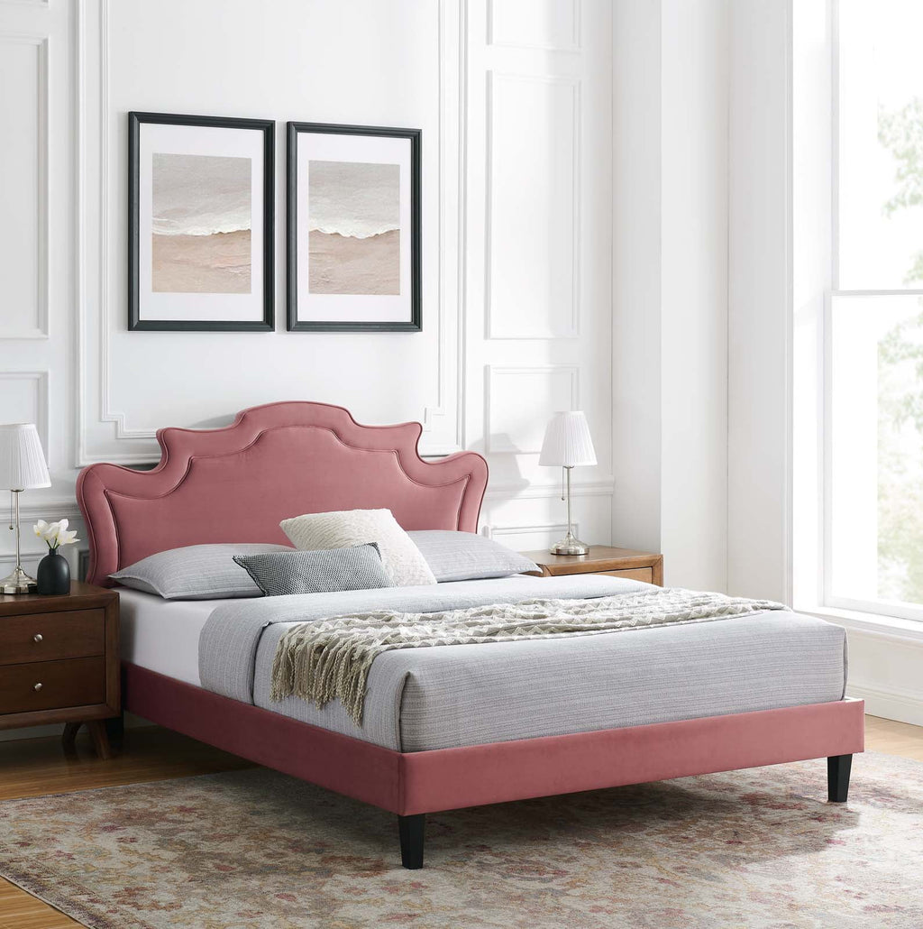 King Size Performance Velvet Bed R471002