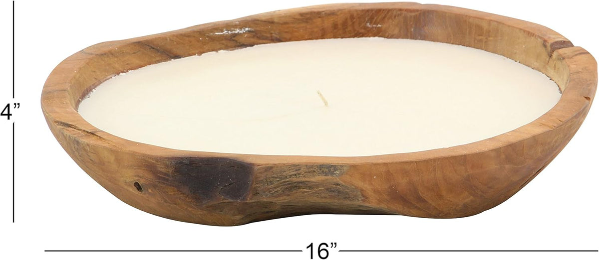 Brown/White Candle Pack of 2 J30471