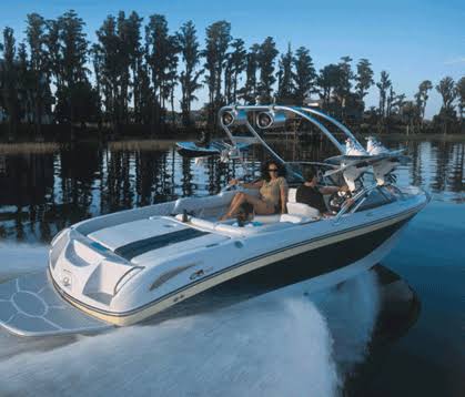 Hunter Green Semi Custom Boat Cover N2704