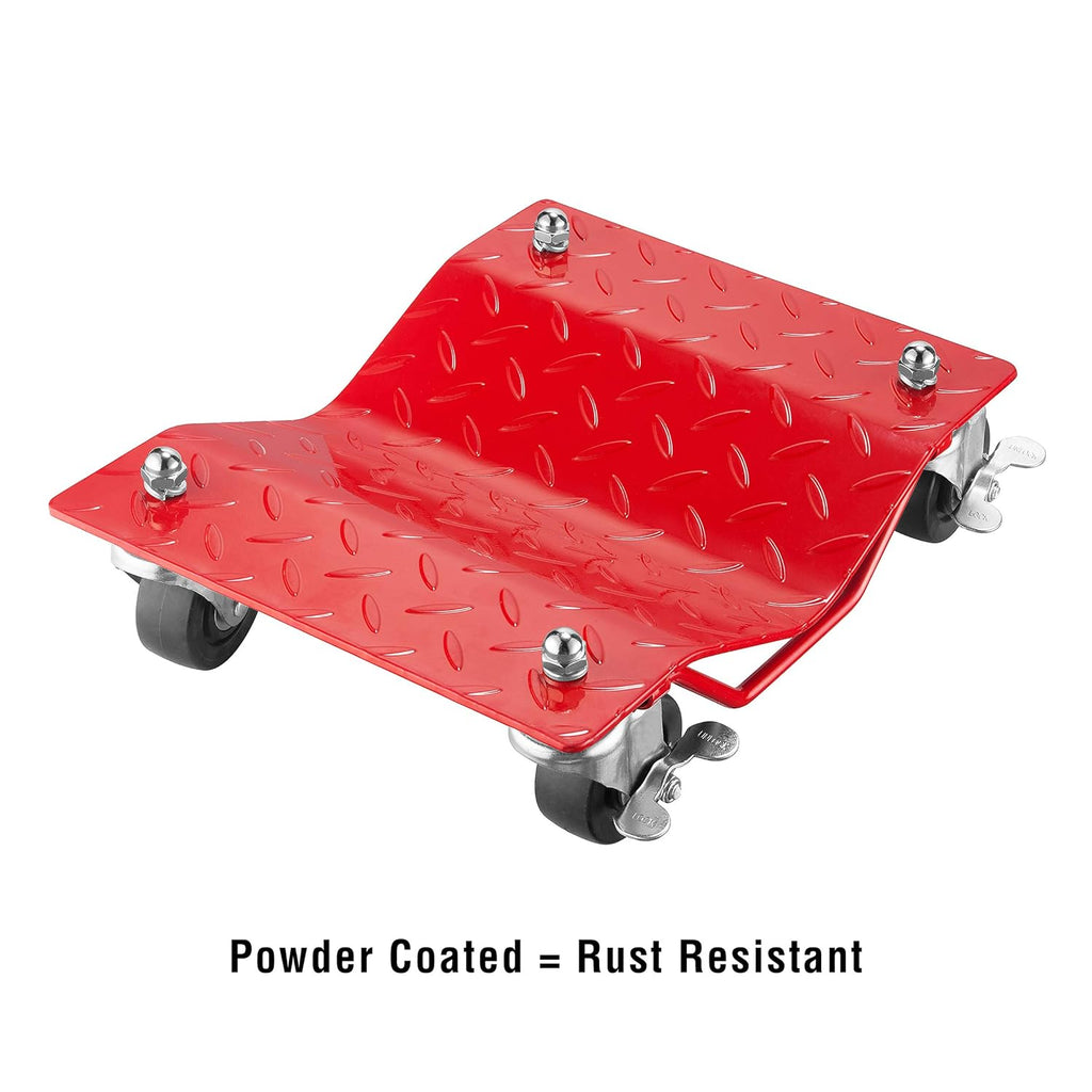 4-Piece Solid Steel Car Dolly Set E459