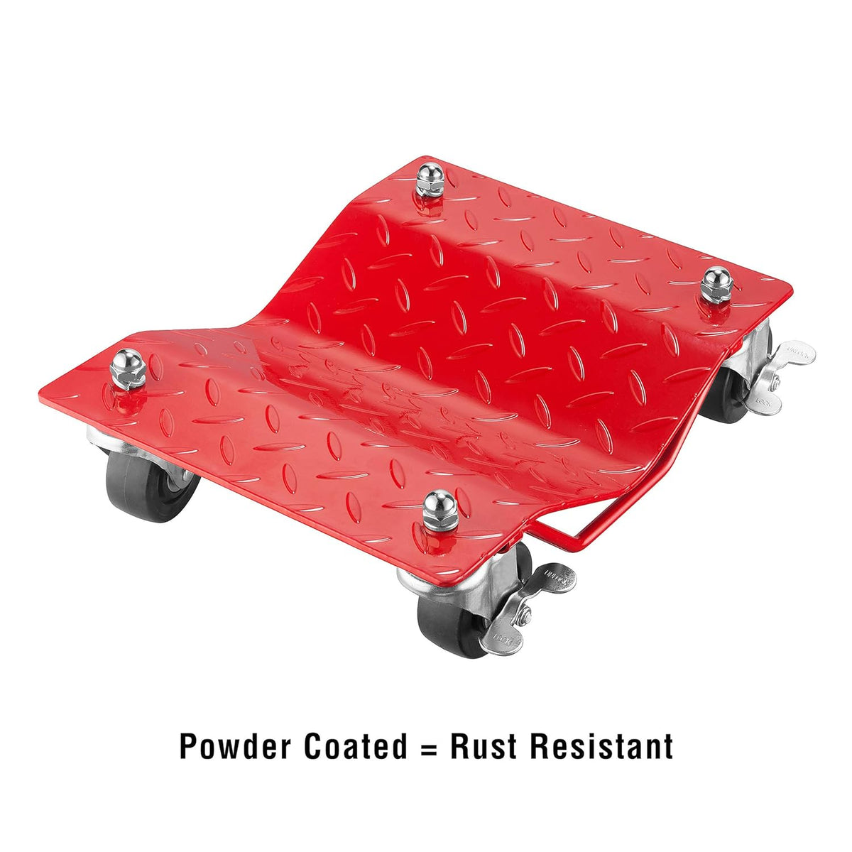 4-Piece Solid Steel Car Dolly Set E459