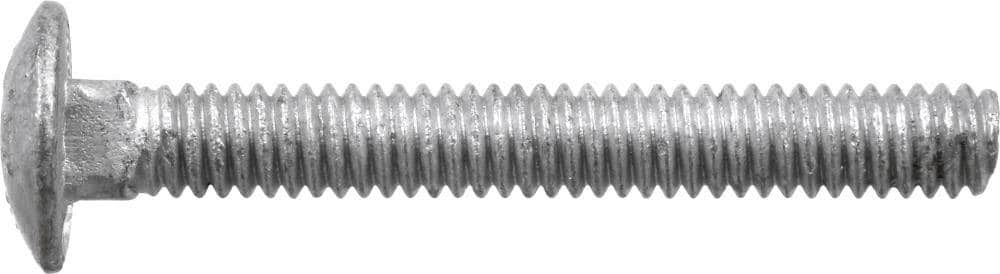 5/8-in x 5-in Galvanized Coarse Thread Carriage Bolt D6494