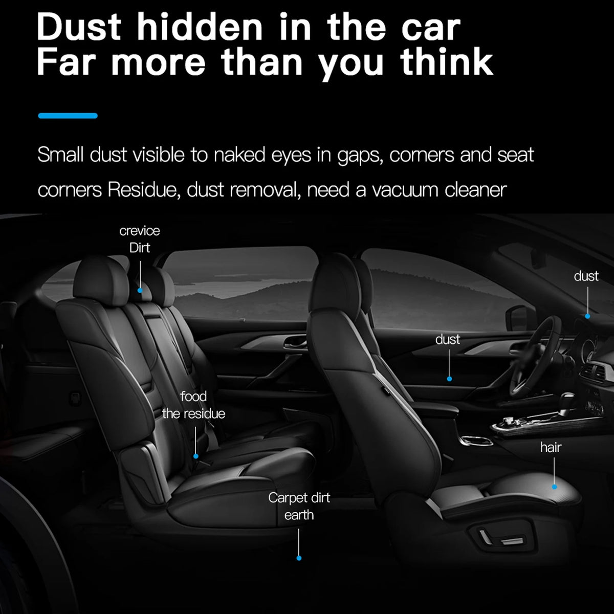 Cordless Car Wireless Vacuum Cleaner H444