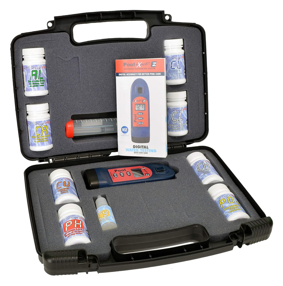 Pool Test Kit, 10 Parameters, 25 Tests R35643