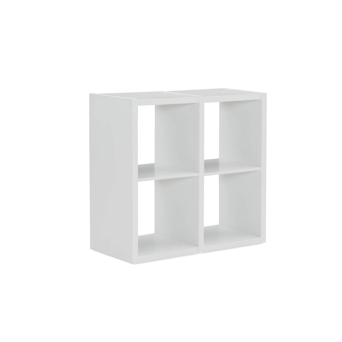 White Four Cube Storage Cabinet J65327