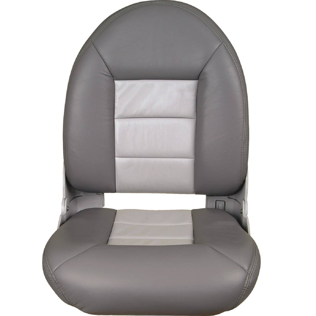 Gray & Charcoal High Back Seat K7866