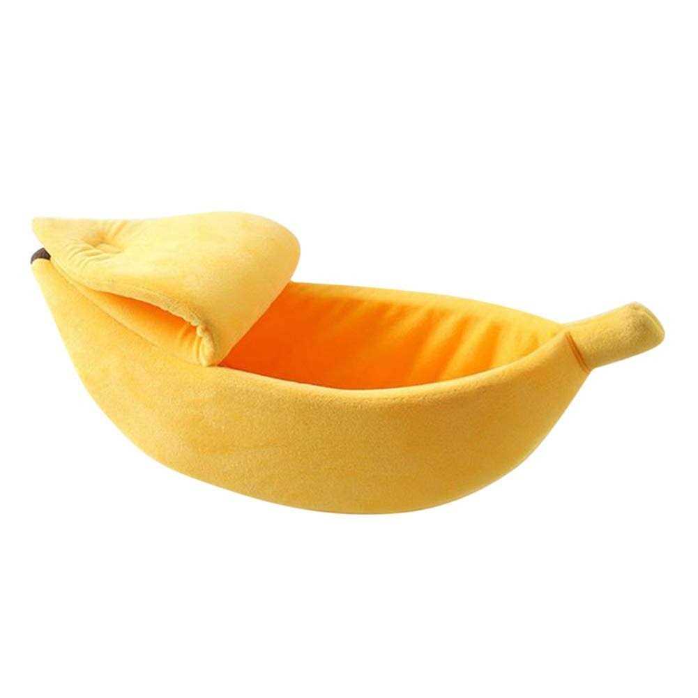 Banana Shape Cat Bed N658061