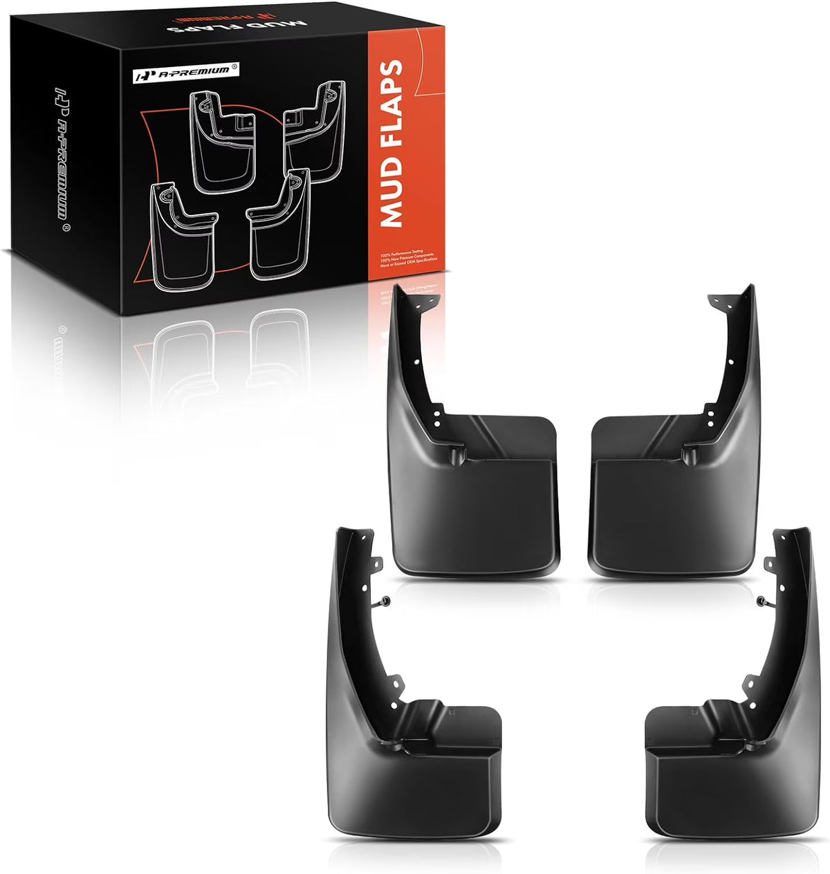 Splash Guards Mud Flaps 4-PC Set D59048