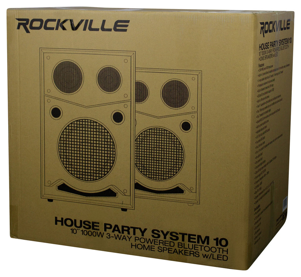 1000w Bluetooth LED Home Speakers J837402