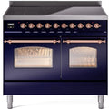 Blue Induction Range with Electric Oven O4342