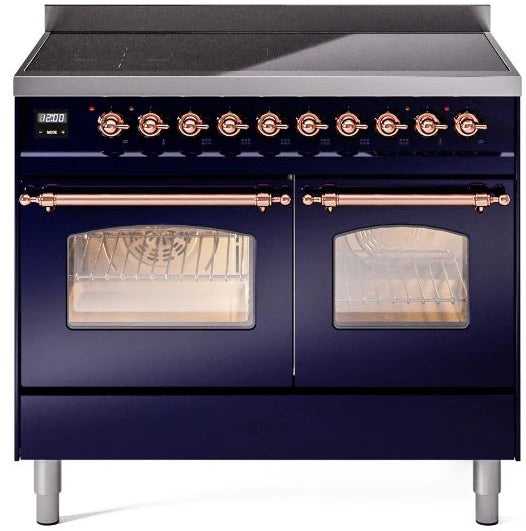 Blue Induction Range with Electric Oven O4342